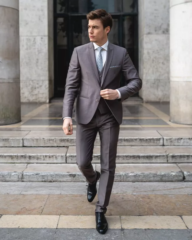 Costume marron homme • Santiago Marron • Camilliano