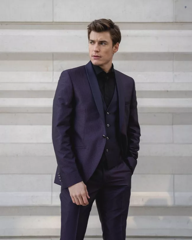 Costume Violet homme • Sandillon Purple • Camilliano