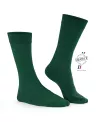 Chaussettes Vertes pour homme en Coton Bio Made in France • Pack de 4 paires • Camilliano