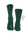 Chaussettes Vertes pour homme en Coton Bio Made in France • Pack de 4 paires • Camilliano