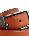 Ceinture Homme réversible et ajustableTerracotta/Noir • Camilliano