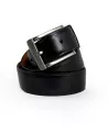 Ceinture Homme réversible et ajustableTerracotta/Noir • Camilliano