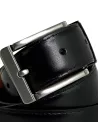 Ceinture Homme réversible et ajustableTerracotta/Noir • Camilliano