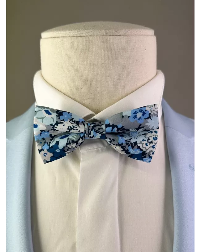 NOEUD PAPILLON TISSU LIBERTY 07