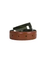 CEINTURE COGNAC VERT