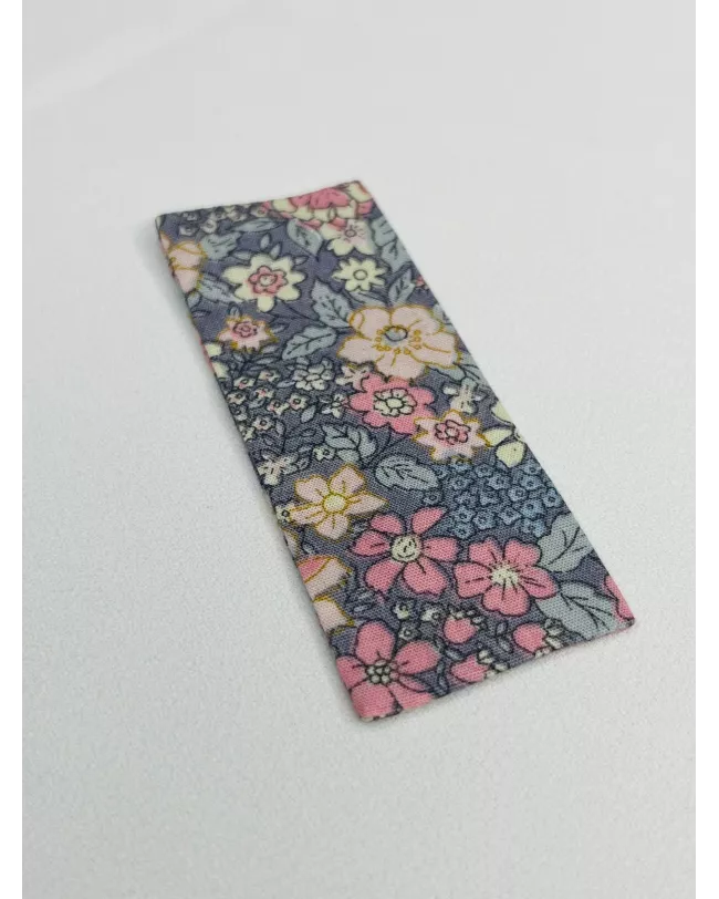 NOEUD PAPILLON TISSU FLEURY 03