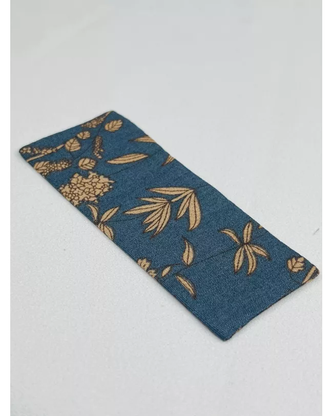 NOEUD PAPILLON TISSU FLEURY 02