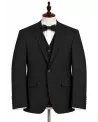 Costume homme tendance noir • Ajax Noir • Camilliano