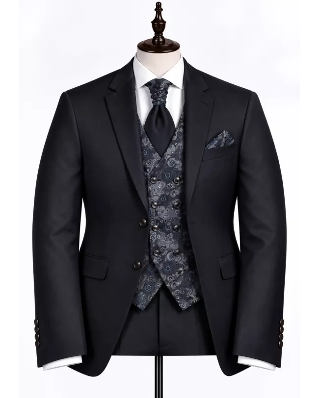 SANTIAGOCRUZ25 NAVY fleuri 15051.300