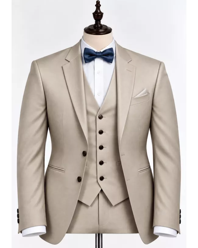 Costume Beige uni homme • Stenay Beige • Camilliano
