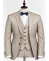 Costume Beige uni homme • Stenay Beige • Camilliano