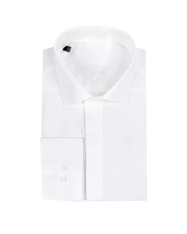 Chemise col ville couleur blanche • Camilliano