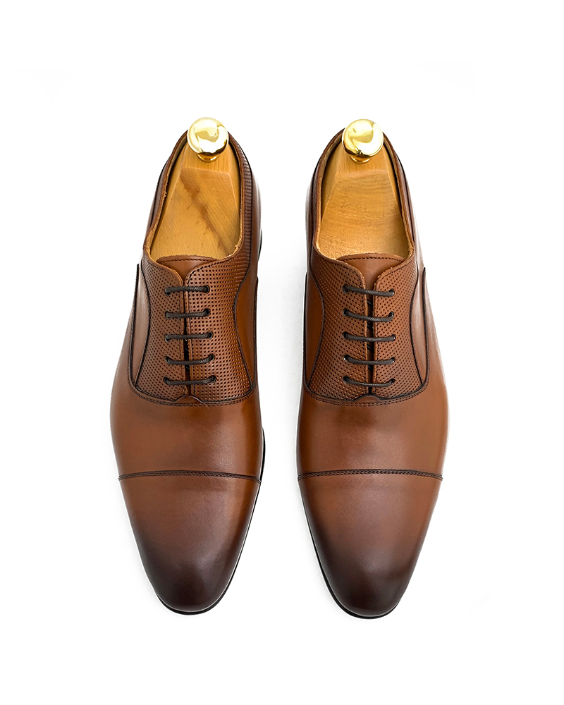 Chaussures Richelieu marron