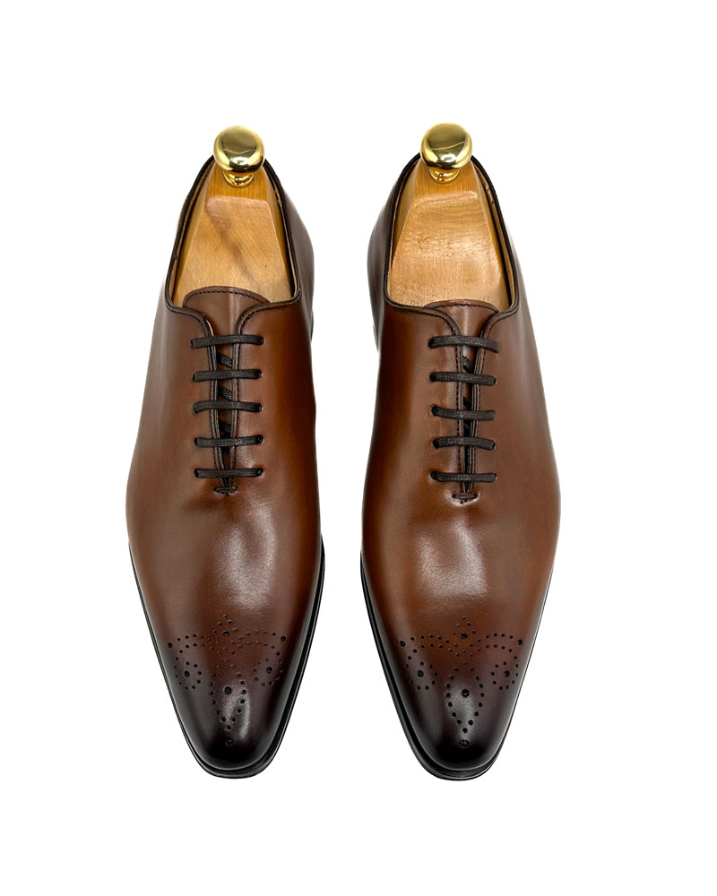 Chaussures Richelieu marron