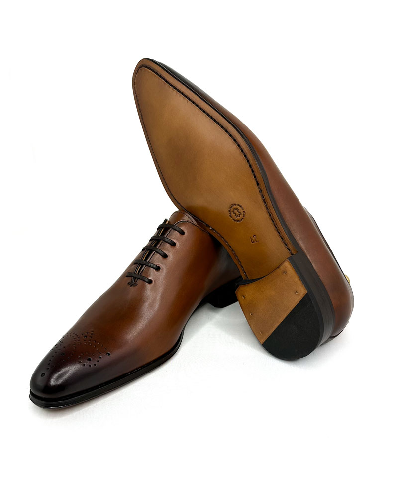 Chaussures Richelieu marron